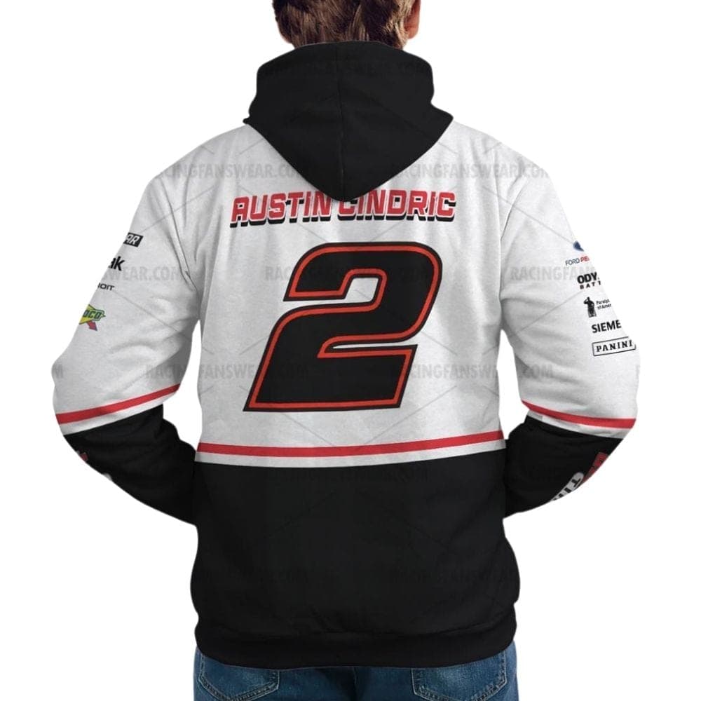 Austin Cindric 2 Nascar Racing 2022 Discount Tire Uniform All Over Print Hoodie