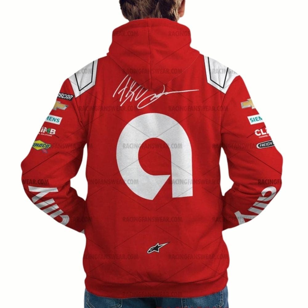 Alex Bowman Nascar Ally Do It Right Racing 2024 Signature Uniform All Over Print Hoodie