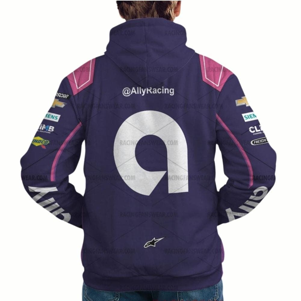 Alex Bowman Nascar Ally Do It Right Racing 2025 Uniform All Over Print Hoodie