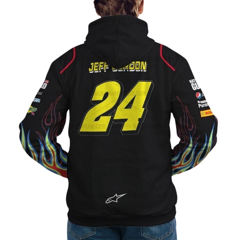 Jeff Gordon Nascar Racing 2009 Uniform All Over Print Hoodie