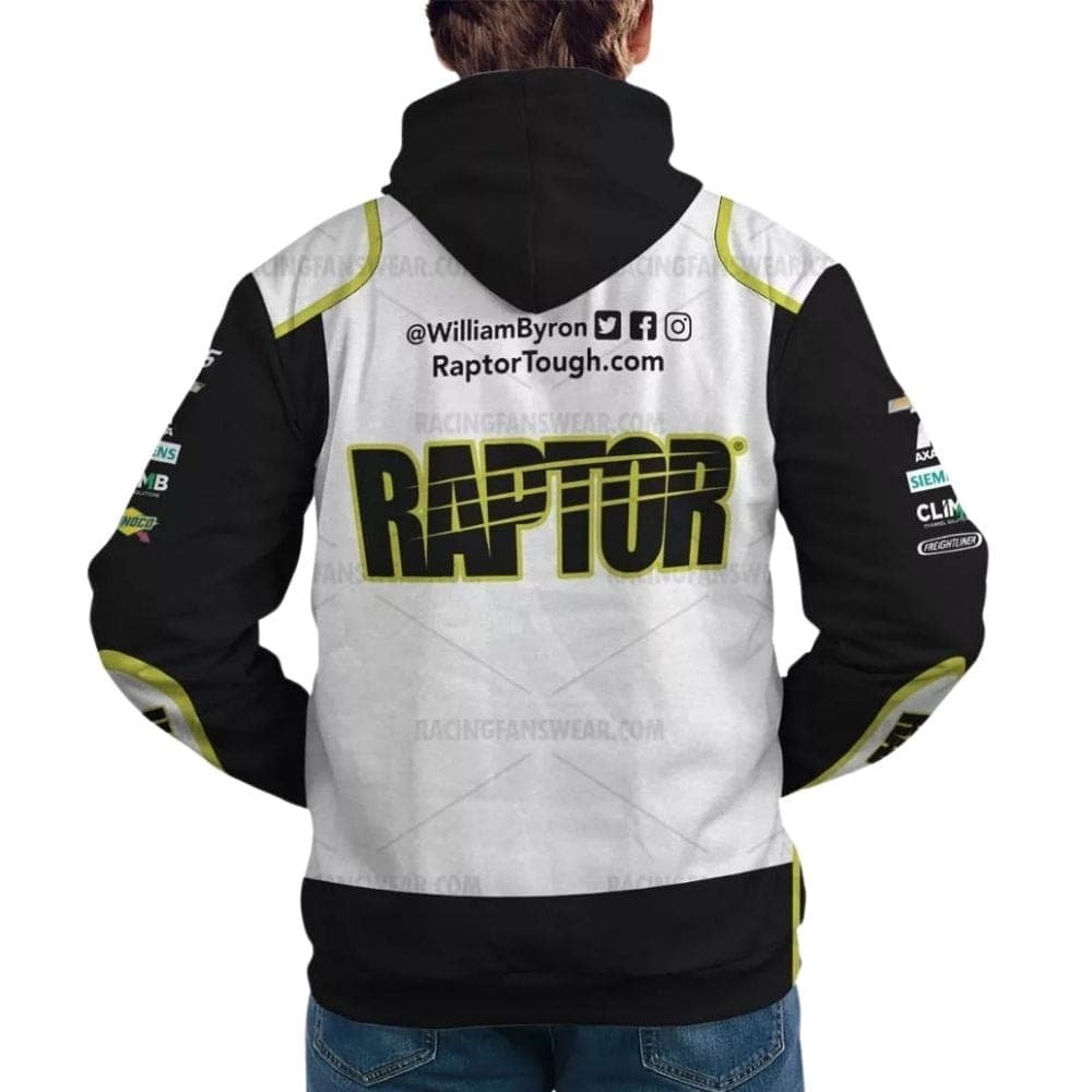 William Byron Nascar 2023 Hendrick Motorsport Raptor Racing Uniform All Over Print Hoodie