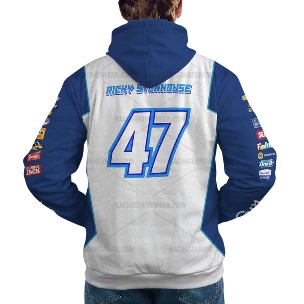 Ricky Stenhouse Jr 47 Nascar Racing 2022 Kroger All Over Print Hoodie