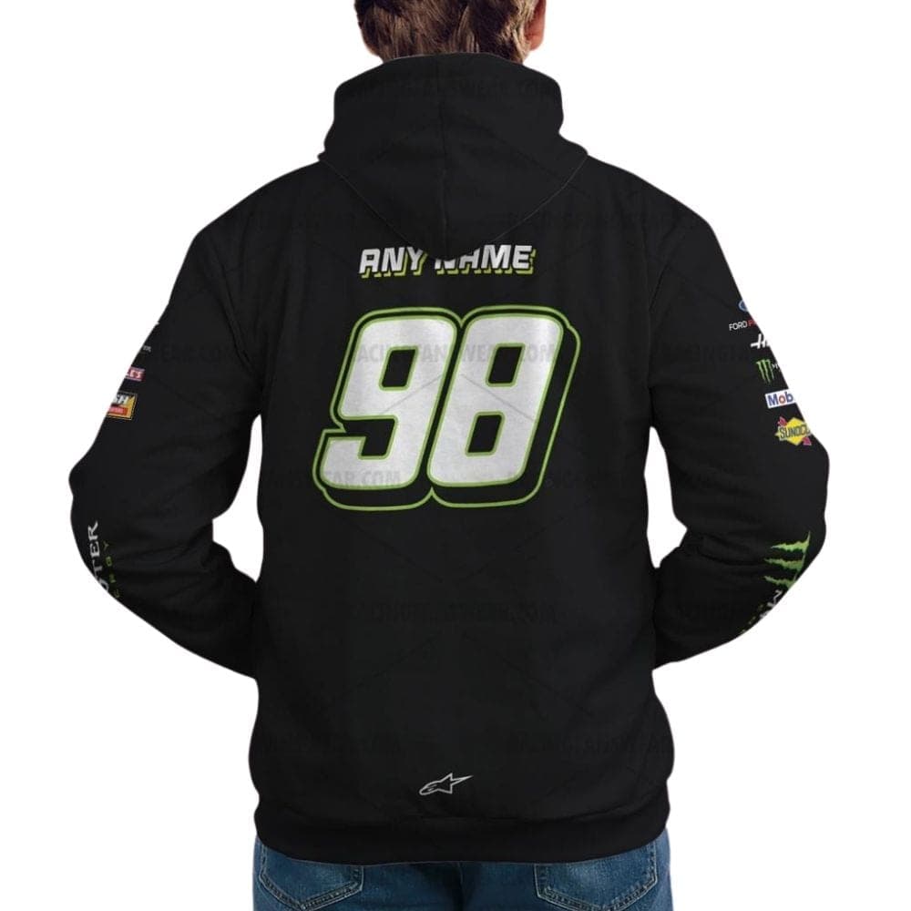 Personalized Name And Number Riley Herbst Nascar Racing Monste...