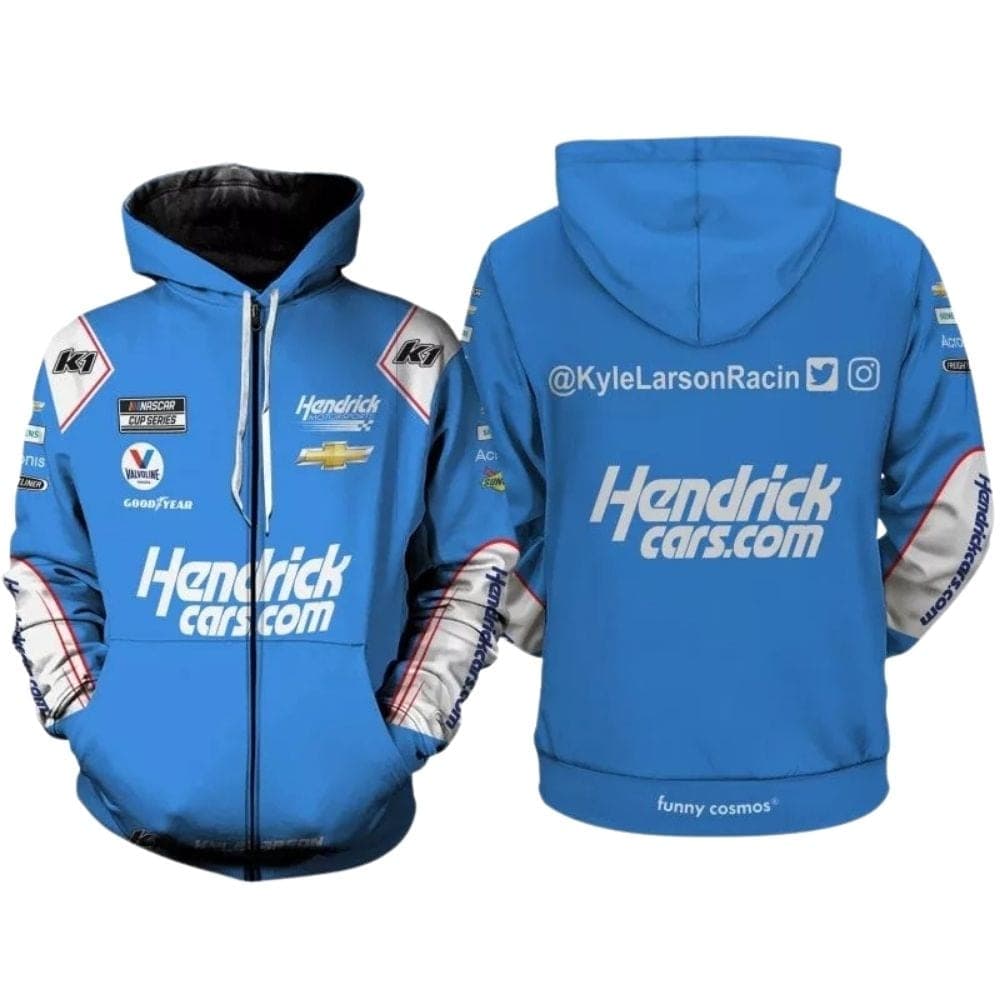 Kyle Larson Nascar 2022 Hendrickcars All Over Print Hoodie