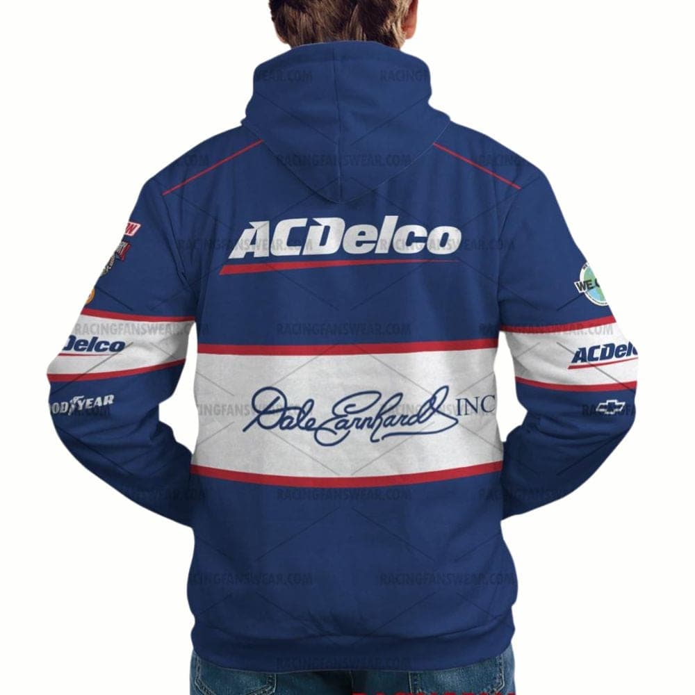 Dale Earnhardt Nascar Racing 2012 ACDelco Uniform All-over Print Hoodie