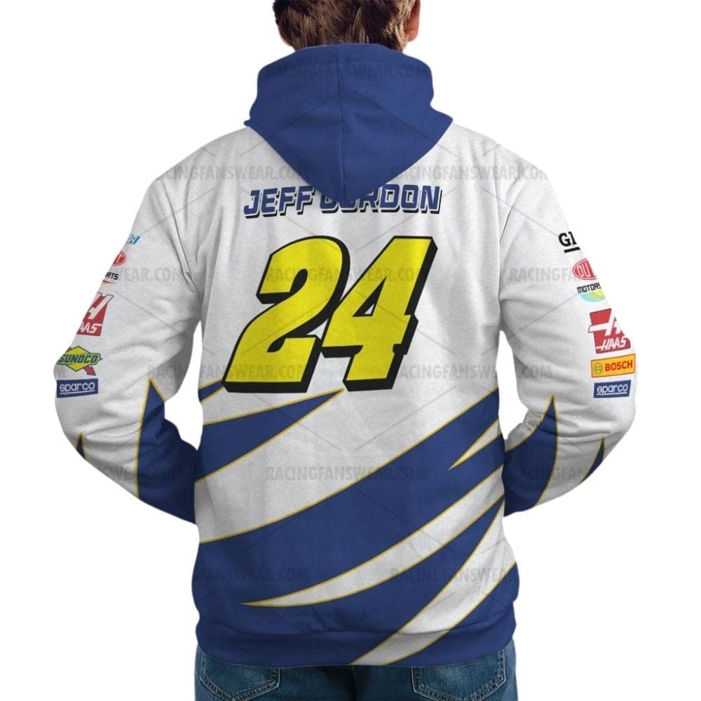 Jeff Gordon Nascar Racing Billion Pepsi And Dupont Uniform All Over Print Hoodie