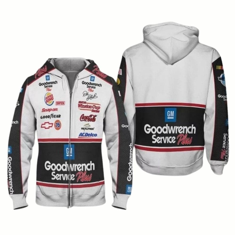 Dale Earnhardt Goodwrench Service Plus 2000 Signature Racing All-over Print Hoodie