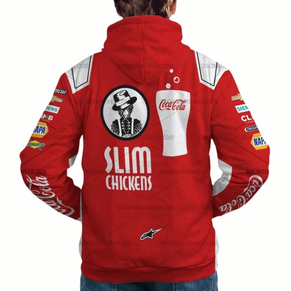 Chase Elliott Nascar Racing 2024 Coca Cola Uniform Uniform All-over Print Hoodie