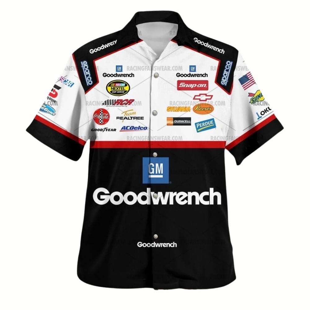 Kevin Harvick Nascar Goodwrench Racing 2004 Uniform Hawaiian Shirt