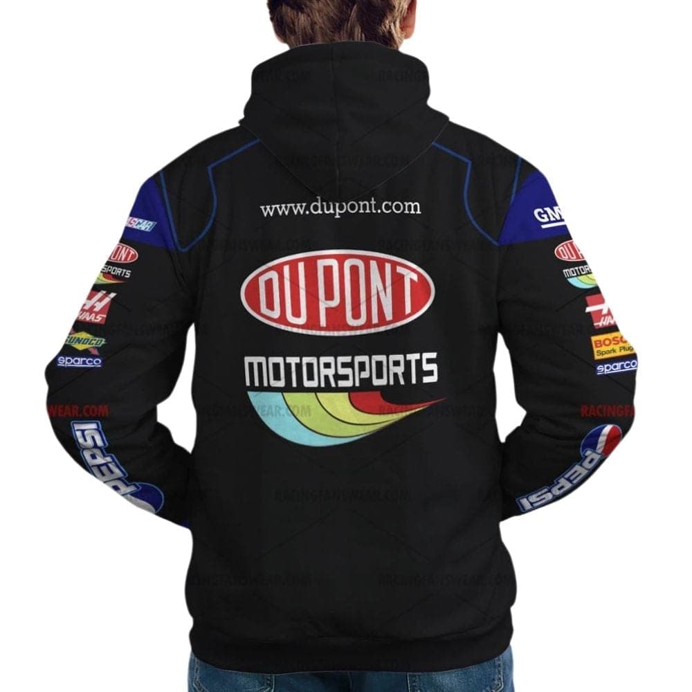 Jeff Gordon Nascar Racing Pepsi And HendrickMotorsport 2005 Uniform All Over Print Hoodie