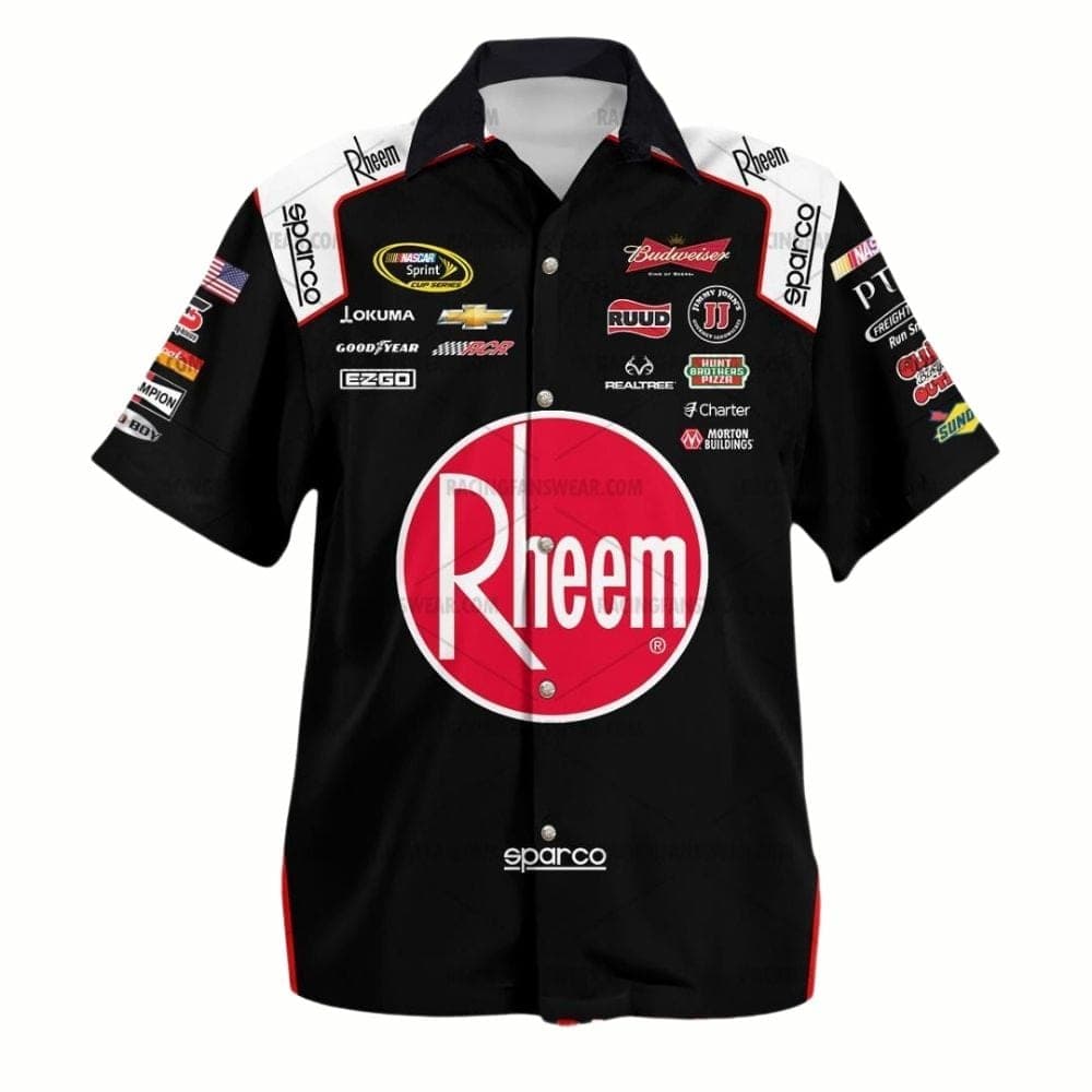 Kevin Harvick Nascar Rheem Racing 2013 Uniform Hawaiian Shirt