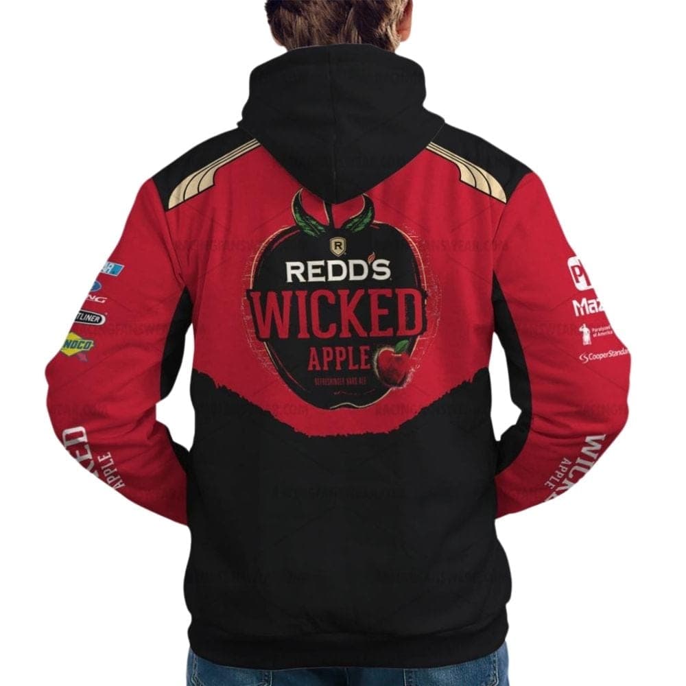 Brad Keselowski Nascar 2014 Racing Uniform All Over Print Hoodie