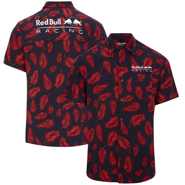 Red Bull Racing Tropical Hawaiian Shirt