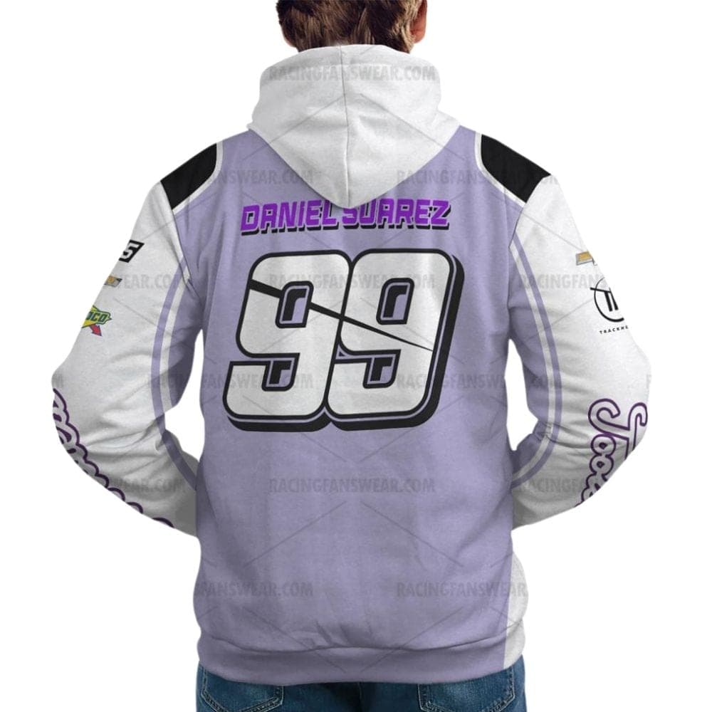 Daniel Suarez Nascar Racing Uniform All Over Print Hoodie