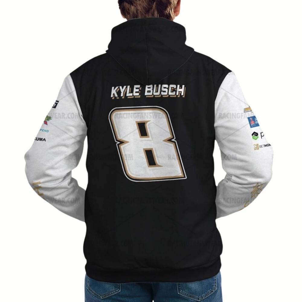 Kyle Busch Nascar Racing 2023 3CHI Uniform All-over Print Hoodie
