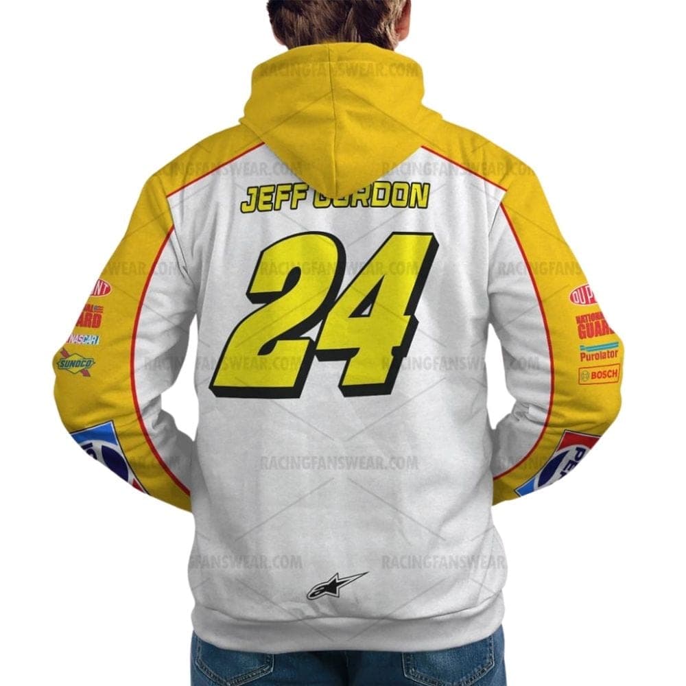 Jeff Gordon 24 Nascar Racing Pepsi Uniform All Over Print Hoodie