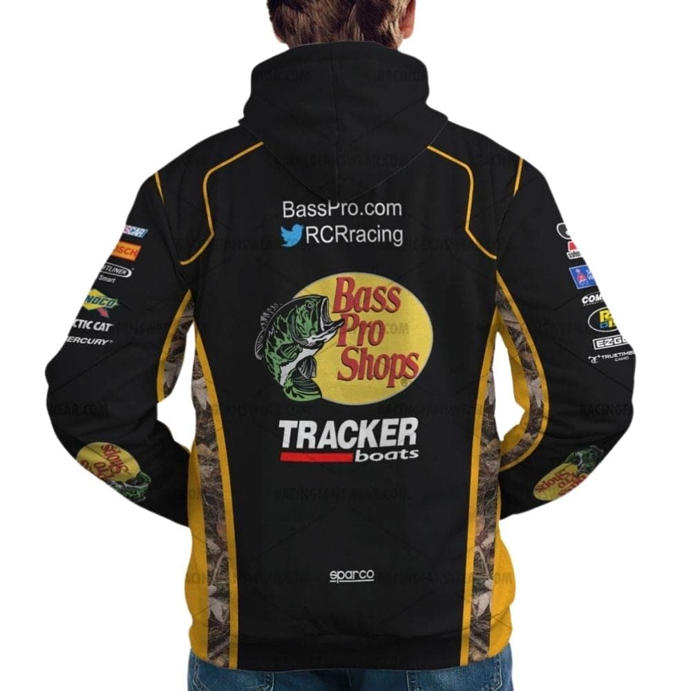 Ty Dillon Nascar Racing 2015 Bass Pro Shops Tracker Boats Uniform All Over Print Hoodie