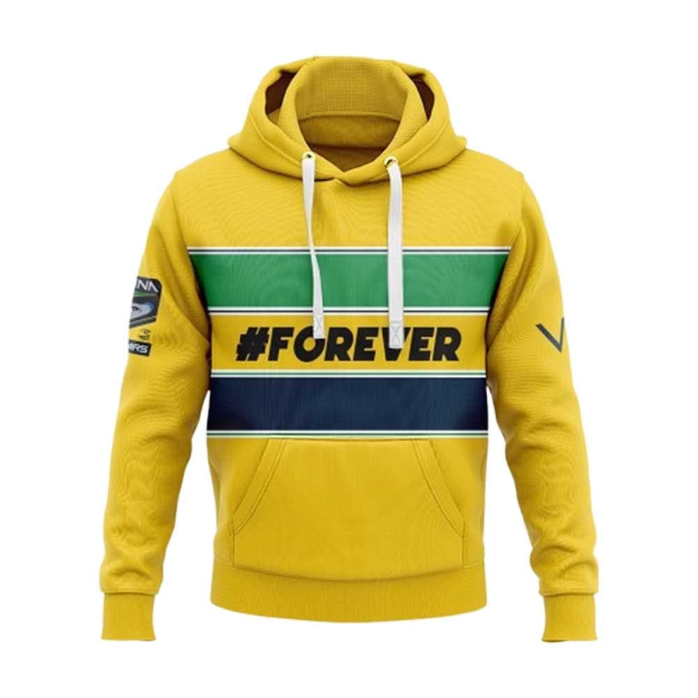 Forever Senna Monaco F1 Team All-over Print Hoodie