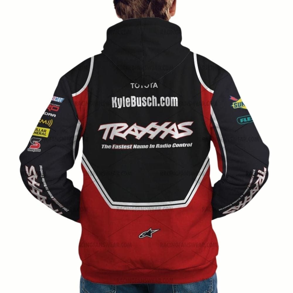 Kyle Busch Nascar Racing 2011 Traxxas Uniform All-over Print Hoodie