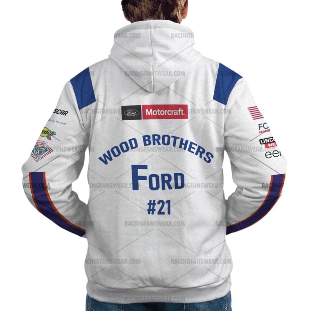 Josh Berry Nascar Racing 2025 Quick Lane Uniform All Over Print Hoodie