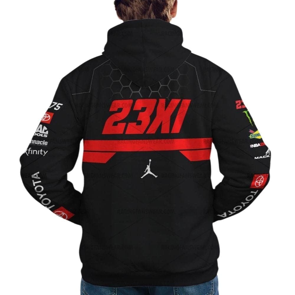 Tyler Reddick Nascar Racing 2024 Toyota Uniform All Over Print Hoodie