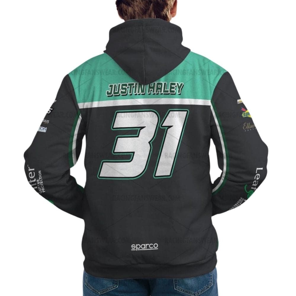 Justin Haley Nascar Racing 2023 Uniform All Over Print Hoodie