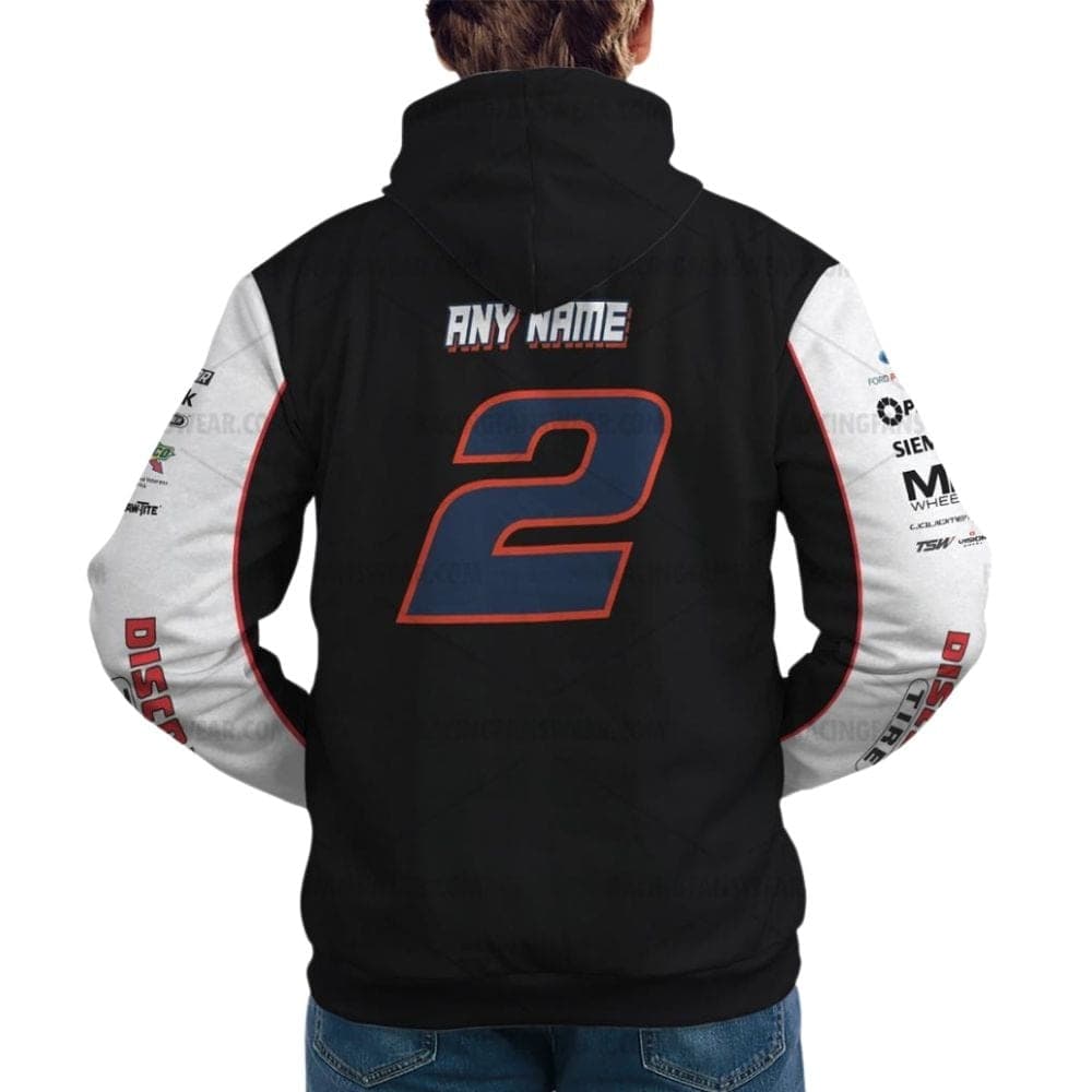 Personalized Name And Number Brad Keselowski Nascar Racing Dis...