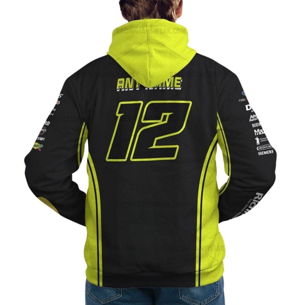 Personalized Ryan Blaney Nascar Menards Racing 2023 Uniform All Over Print Hoodie