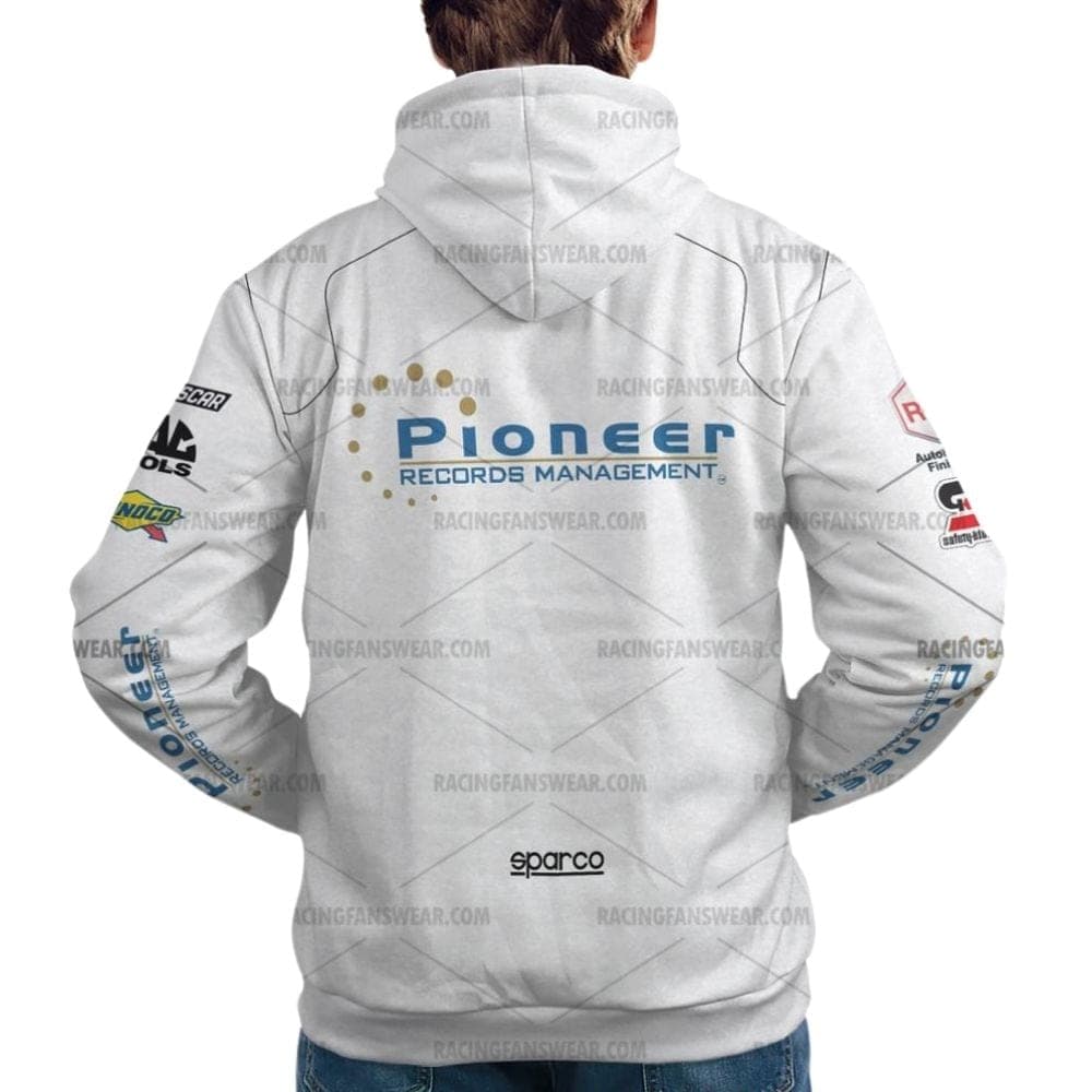 Bubba Wallace Nascar Racing Pioneer Records Management 2018 Uniform All Over Print Hoodie