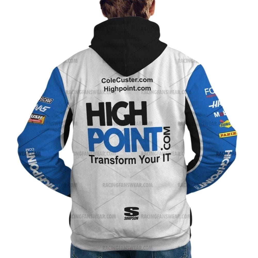 Cole Custer Nascar Racing 2024 Uniform All Over Print Hoodie