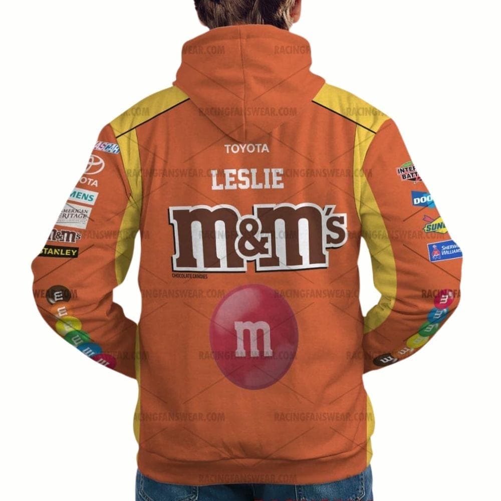 Kyle Busch Nascar Racing M&M's Uniform All-over Print Hoodie