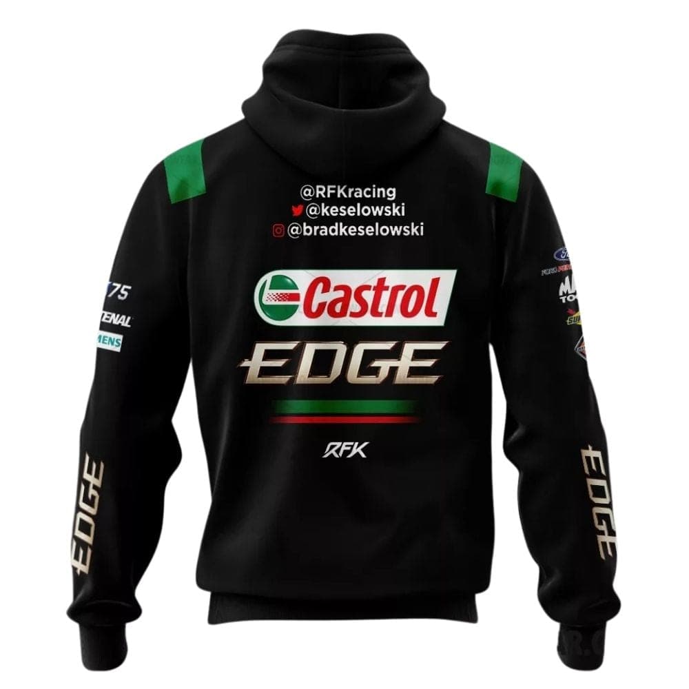 Brad Keselowski 2023 Castrol Racing Uniform All Over Print Hoodie