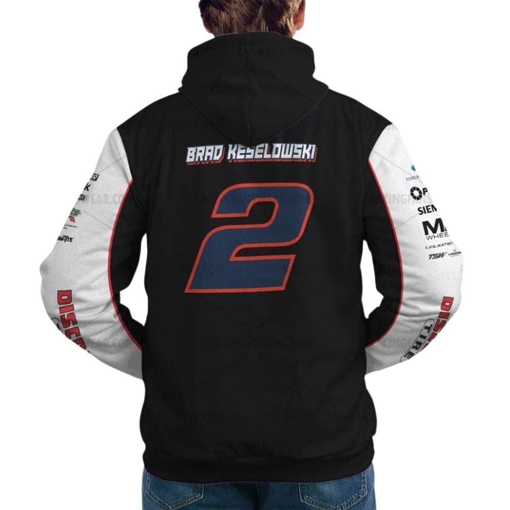 Brad Keselowski 2 Nascar Racing Discount Tire 2022 Uniform All Over Print Hoodie