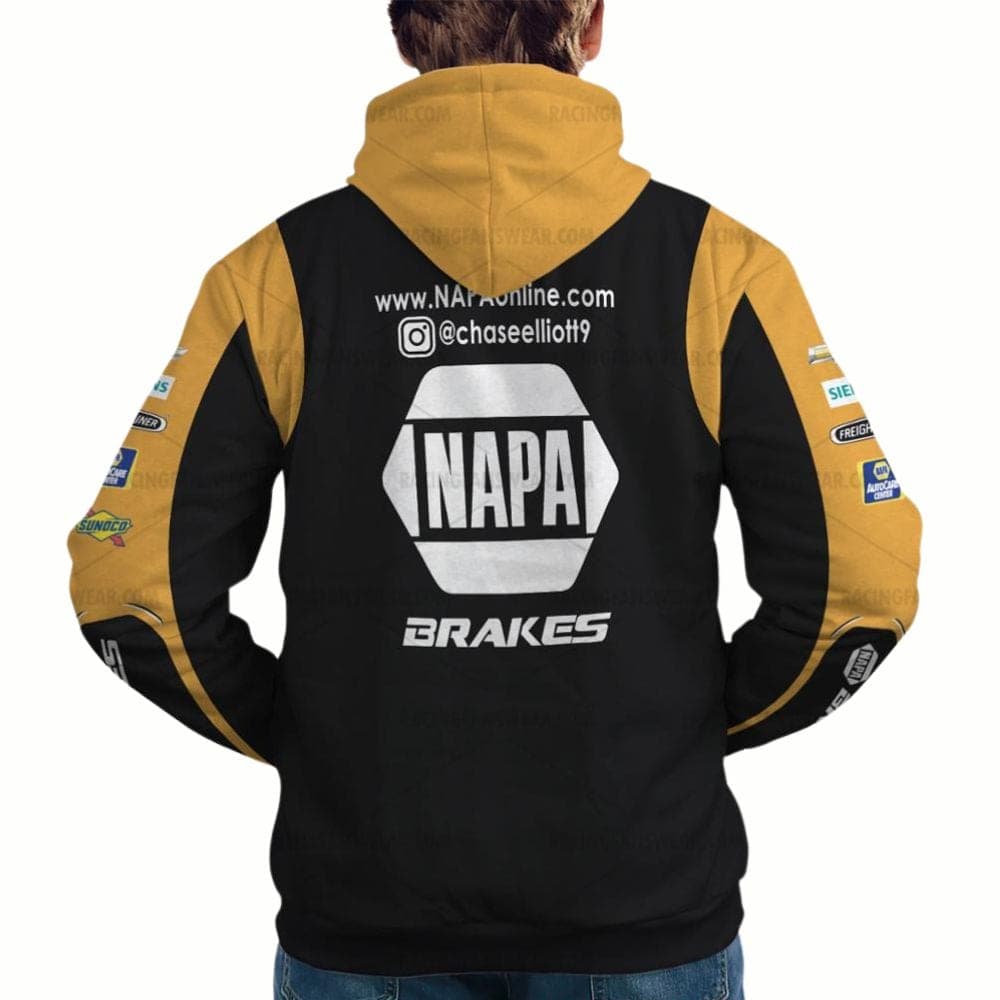 Chase Elliott Nascar 2019 Racing Uniform All-over Print Hoodie