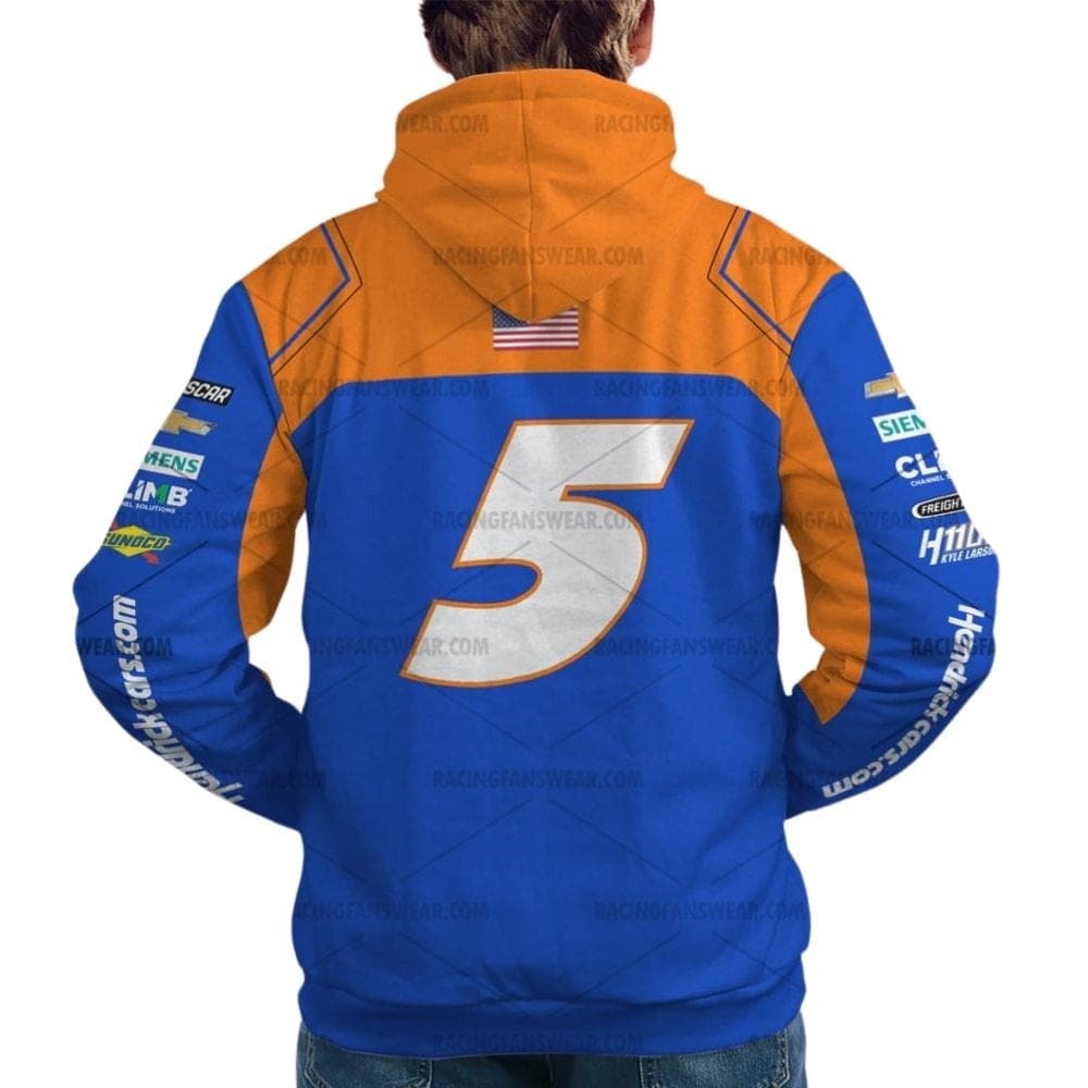 Kyle Larson Nascar Hendrickcars Racing 2024 Uniform All Over Print Hoodie