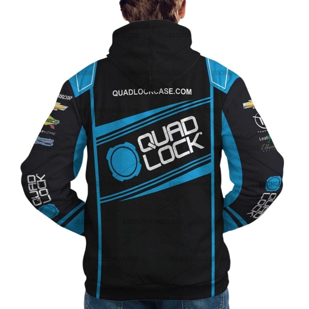 Shane Van Gisbergen Nascar Racing Quad Lock 2024 Uniform All Over Print Hoodie