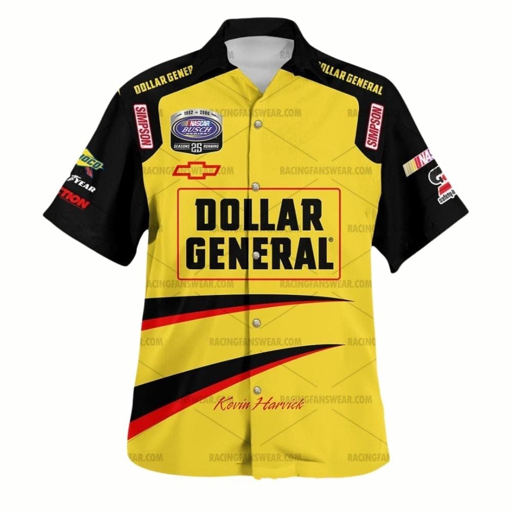 Kevin Harvick Nascar Dollar General Racing 2006 Uniform Hawaiian Shirt