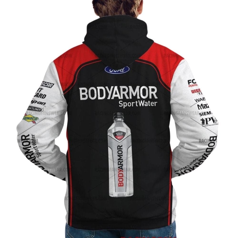 Ryan Blaney Nascar Bodyarmor Racing 2024 Uniform All Over Print Hoodie