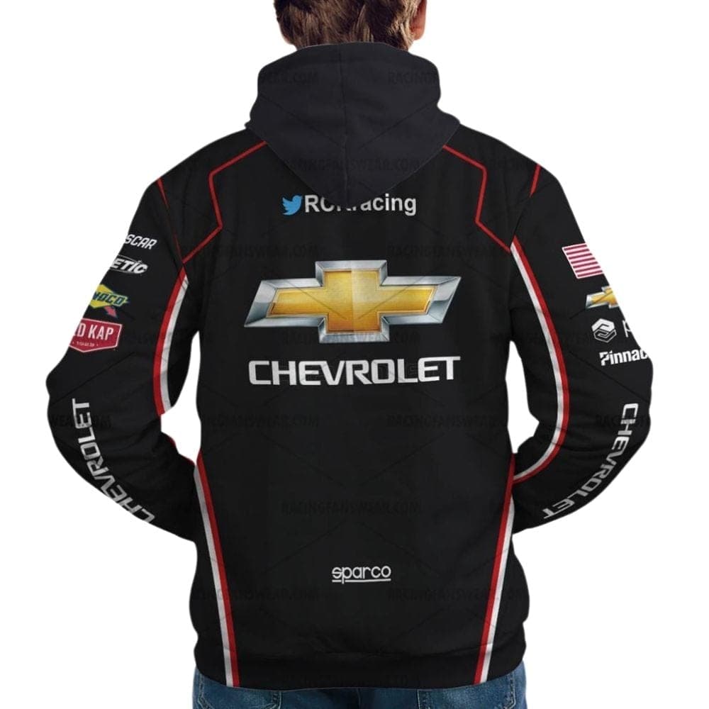 Tyler Reddick Nascar Racing 2021 Chevrolet Uniform All Over Print Hoodie