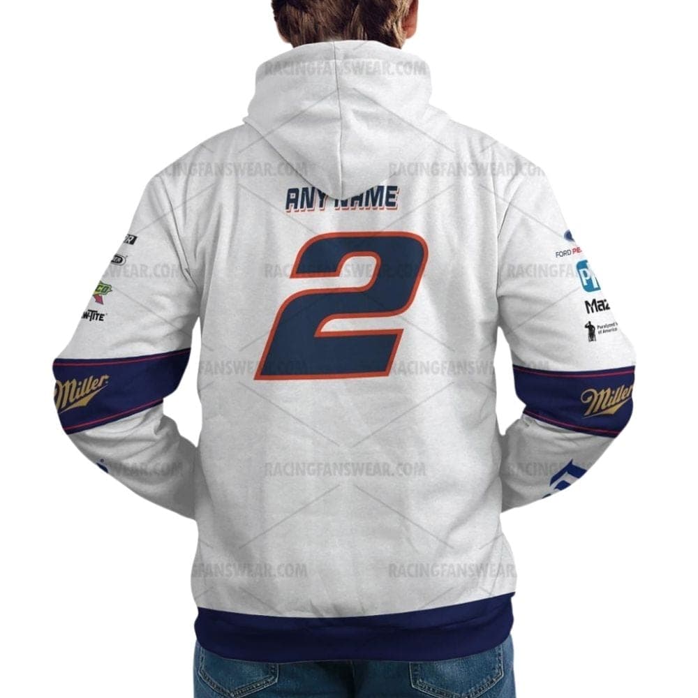 Personalized Name And Number Brad Keselowski 2 Nascar Racing L...