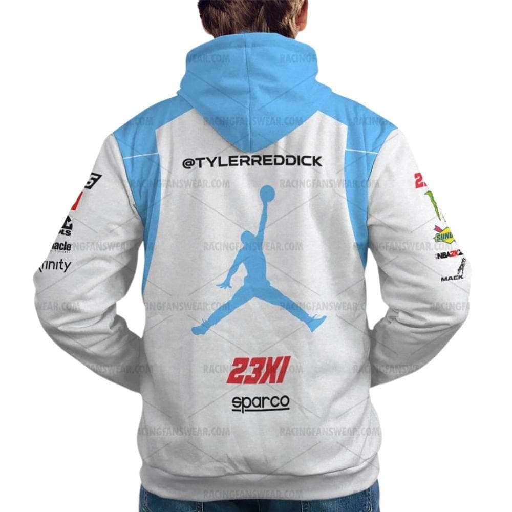 Tyler Reddick Nascar 2023 Racing Good Year Toyota And Monster Energy All Over Print Hoodie