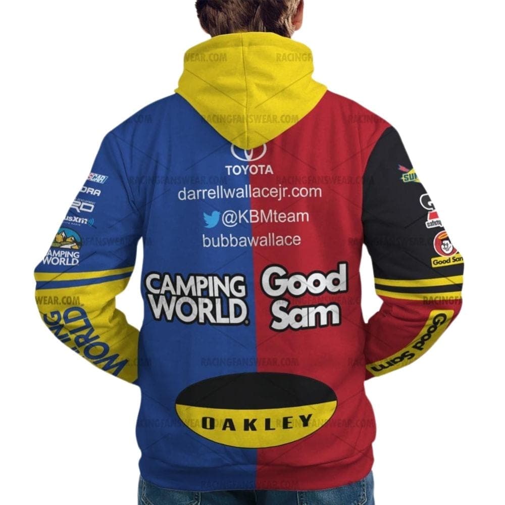 Bubba Wallace Nascar Racing Camping World Good Sam 2013 Uniform All Over Print Hoodie