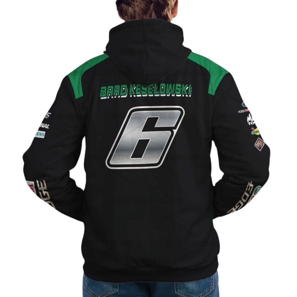 Brad Keselowski Nascar Racing Castrol 2023 Uniform All Over Print Hoodie