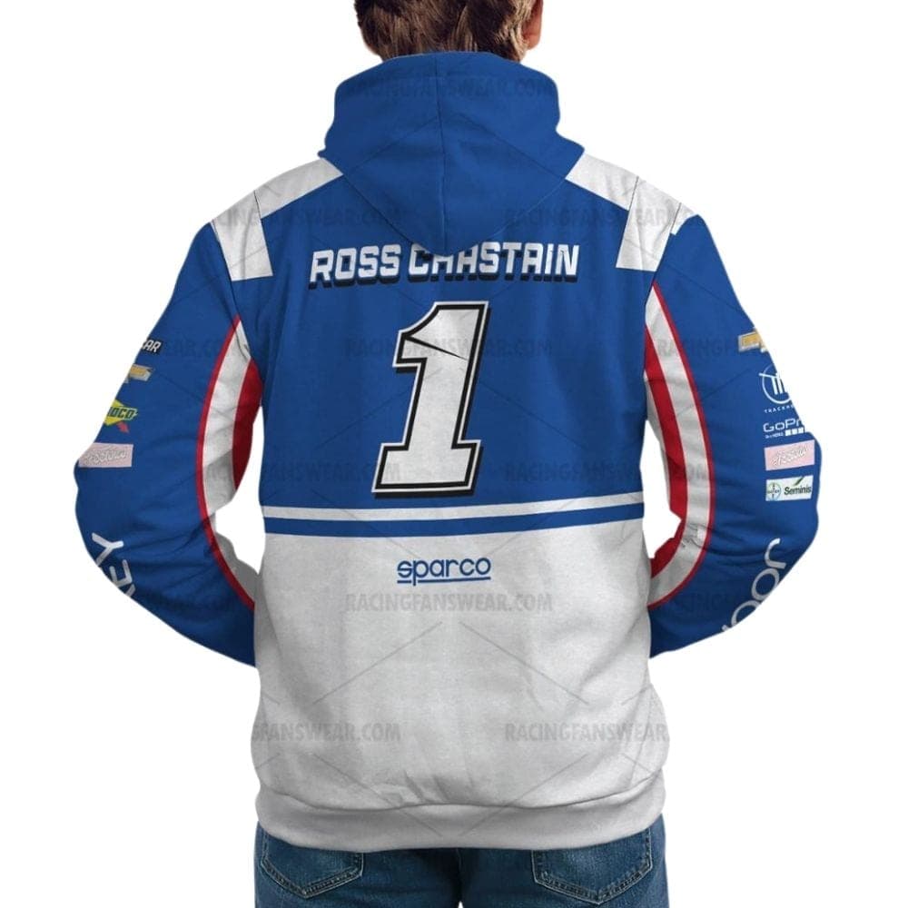 Ross Chastain Nascar Racing 2022 Jockey Uniform All Over Print Hoodie