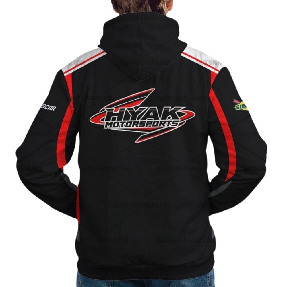 Ricky Stenhouse Jr Nascar Racing 2025 Hyak Motorsports Uniform All Over Print Hoodie