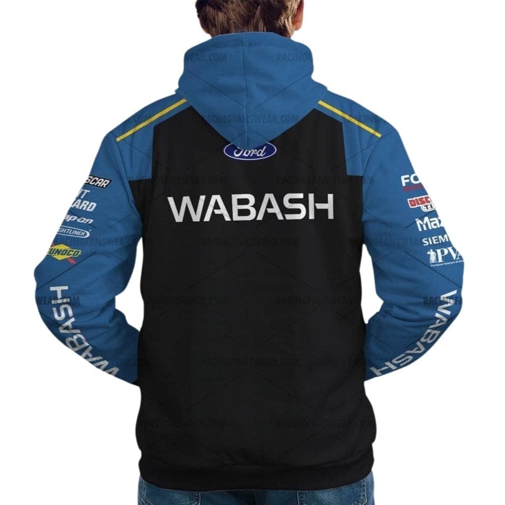 Ryan Blaney Nascar Racing 2024 Uniform All Over Print Hoodie
