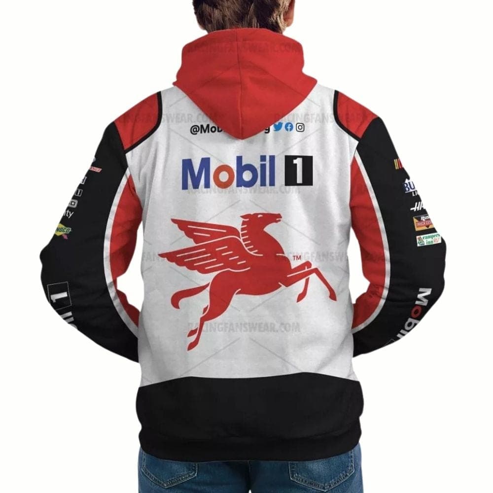 Kevin Harvick Nascar 2023 Mobil 1 Racing Uniform All-over Print Hoodie
