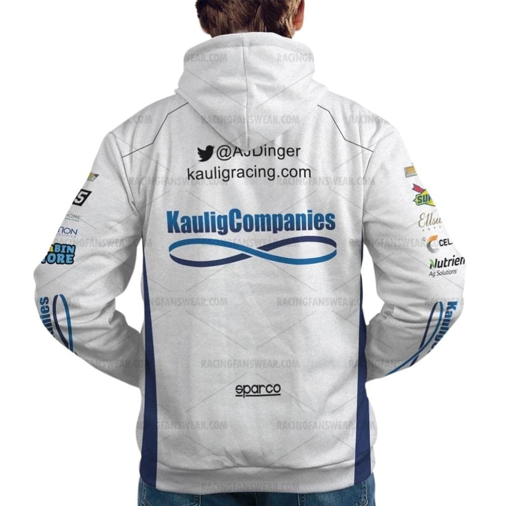 AJ Allmendinger KauligCompanies Nascar Racing 2023 Uniform All Over Print Hoodie
