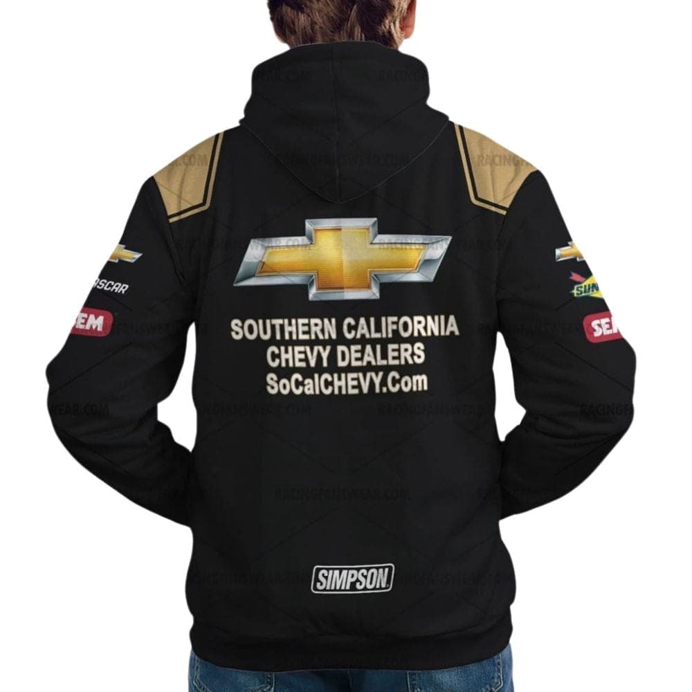 Ross Chastain Nascar Racing 2019 Chevrolet Uniform All Over Print Hoodie