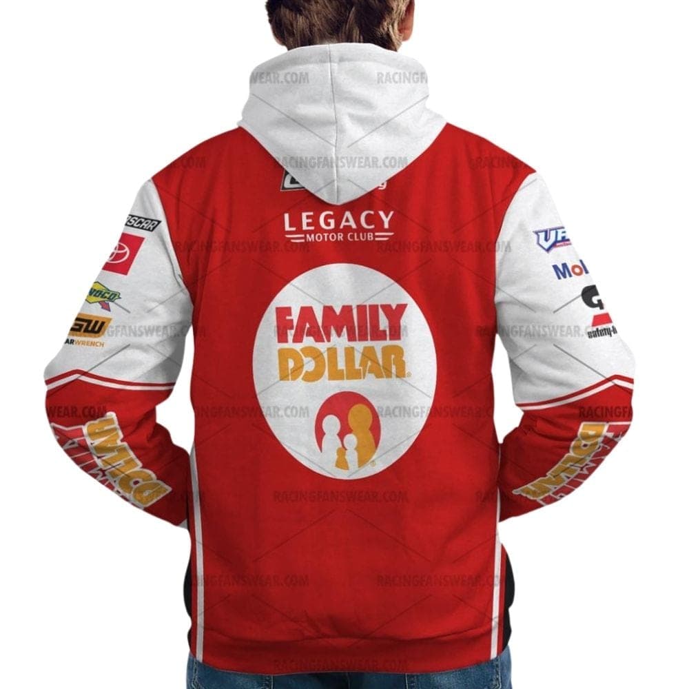 Erik Jones Nascar Racing 2025 Family Dollar Uniform All Over Print Hoodie